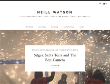 Tablet Screenshot of neillwatson.com